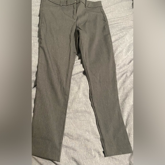 Dynamite Grey Slim Fit Dress Pants (Hemmed) - Picture 2 of 4